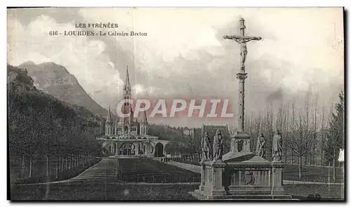 Cartes postales Lourdes Le Calvaire Breton