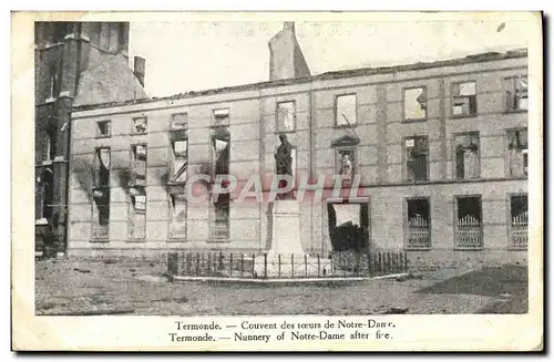 Cartes postales Termonde Couvent Des Soeurs De Notre Dame