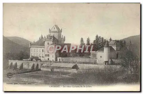 Cartes postales Cremieu Le Vieux Chateau De St Julien