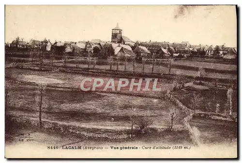 Cartes postales Lacalm Vue Generale