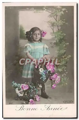 Cartes postales Fantaisie Enfant Bonne Annee