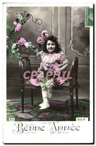 Cartes postales Fantaisie Enfant Bonne Annee