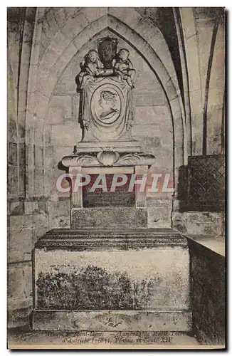 Cartes postales Abbaye De Saint Denis Tombeau de Marie Therese d&#39Autriche Femme de Louis XIV