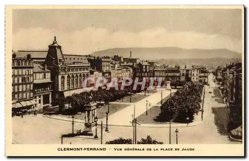 Cartes postales Clermont Ferrand Vue General De La Place De Jaude