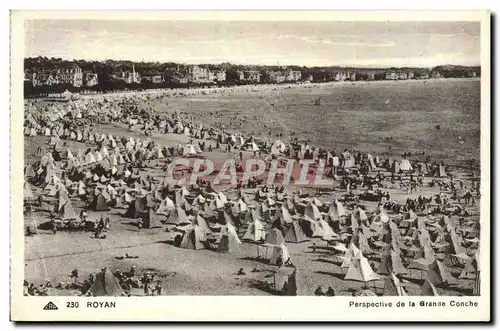 Cartes postales Royan Perspective de La Grande Conche