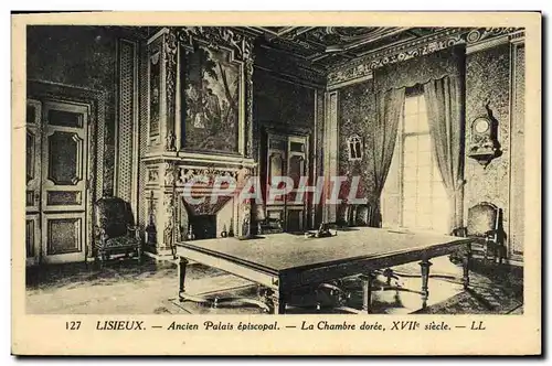 Cartes postales Lisieux Ancien Palais Episcopal La Chambre Doree