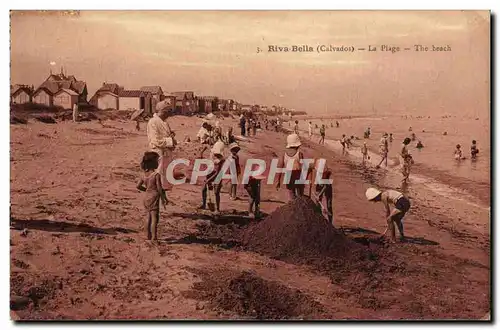 Cartes postales Riva Bella La Plage Enfants