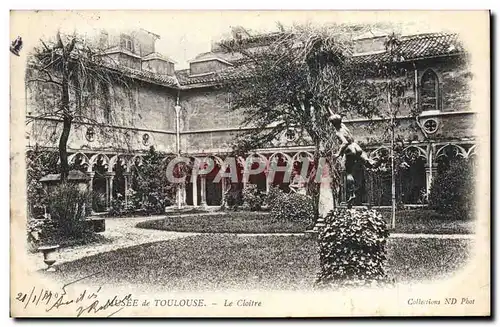 Cartes postales Musee de Toulouse Le Cloitre