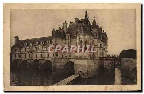 Cartes postales Chenonceau Le Chateau Facade Nord Est