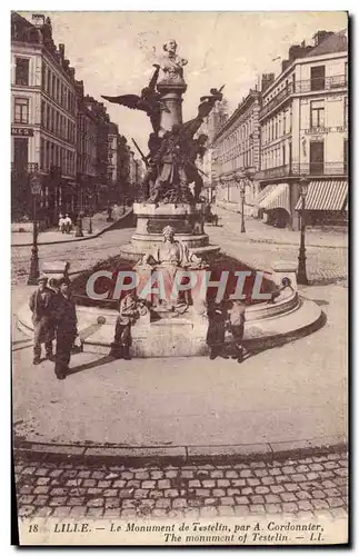 Ansichtskarte AK Lilie Le Monument de Testelin par A Cordonnier