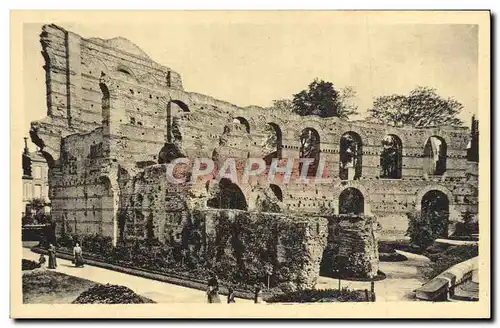 Cartes postales Bordeaux Ruines du Palais Gallien lll Siecle