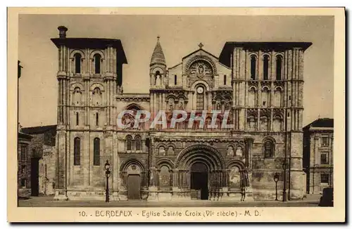 Cartes postales Bordeaux Eglise Saint Croix