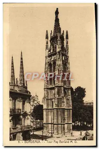 Cartes postales Bordeaux Tour Pey Berland