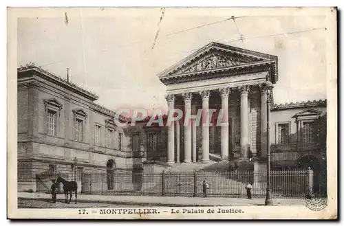 Cartes postales Montpellier Le Palais de Justice