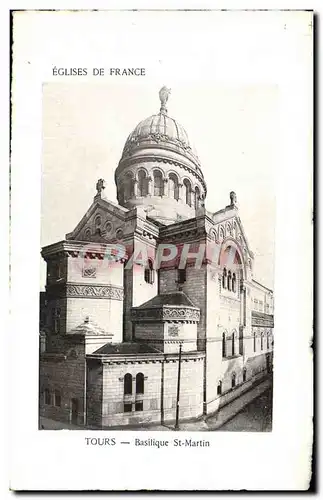 Cartes postales Tours Basilique St Martin