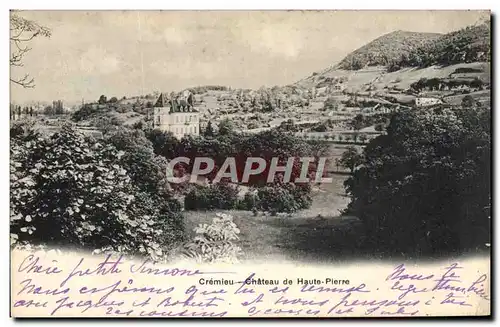 Cartes postales Cremieu Chateau de Haute Pierre