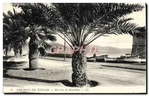 Cartes postales Environs de Toulon Un Coin du Mourillon