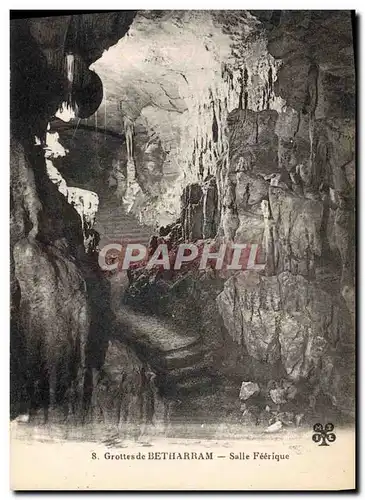 Cartes postales Grottes de Betharram Salle Feerique