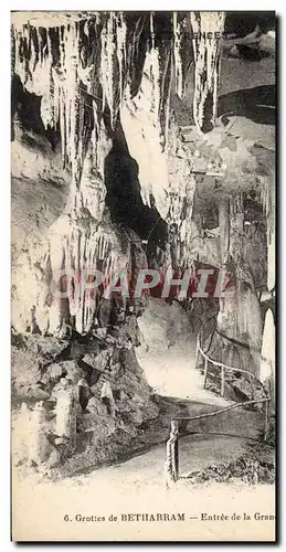 Ansichtskarte AK Grottes de Betharram Entree de la Grande salle