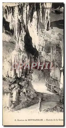 Cartes postales Grottes de Betharram Entree de la Grande salle