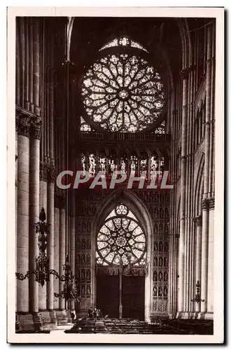 Cartes postales Reims Interieur de la Cathedarle