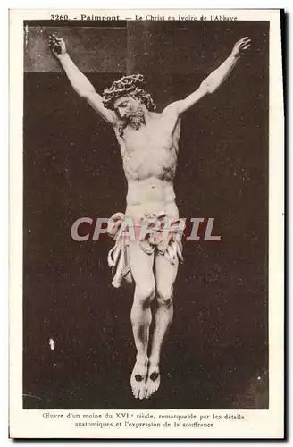 Cartes postales Paimpont Le Christ en ivoire de l&#39Abbaye