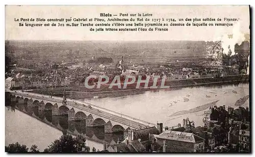 Cartes postales Blois Pont sur la Loire