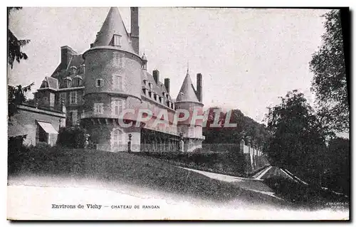 Cartes postales Environs de Vichy Chateau de Randan