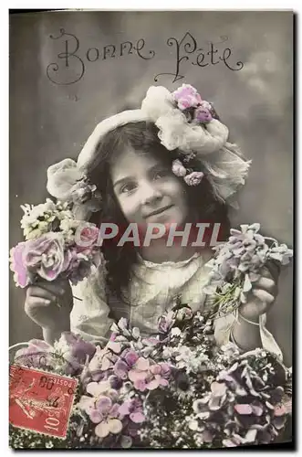 Cartes postales Fantaisie Enfant Bonne Fete