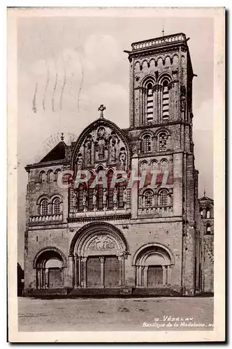 Cartes postales Vezelay Basilique de la Madeleine