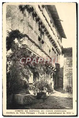 Cartes postales Comite de Defense du Vieux Perouges Ostellerie du vieux Perouges