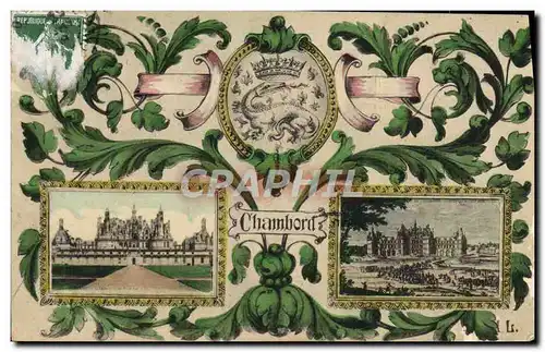 Cartes postales Chambord Chateau