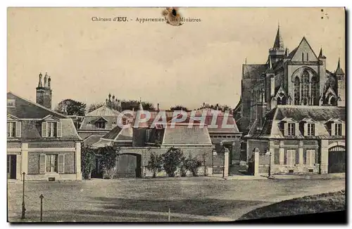 Cartes postales Chateau d&#39Eu