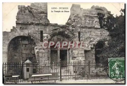 Cartes postales Nimes Le Temple de Diane