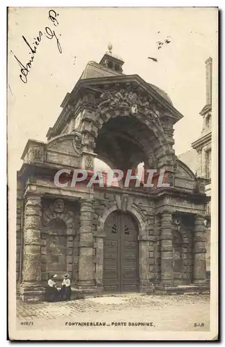 Cartes postales Fontainebleau Porte Dauphine