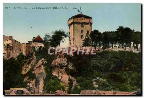 Cartes postales Lourdes Le Chateau Fort