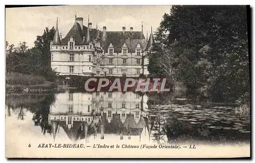 Cartes postales Azay le Rideau L&#39Indre et le Chateau