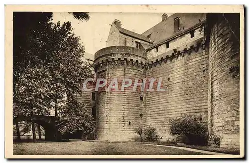 Cartes postales Nantes Chateau des Ducs de Bretagne Tour de la Boulangerie