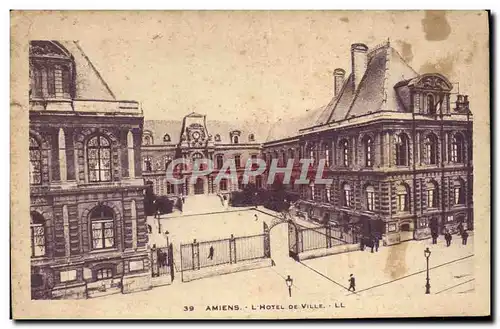 Cartes postales Amiens L&#39Hotel de Ville