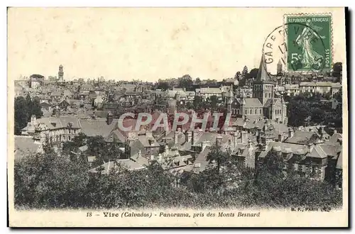 Cartes postales Vire Panorama pris des Monts Besnard