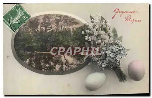 Cartes postales Fantaisie Joyeuses Paques