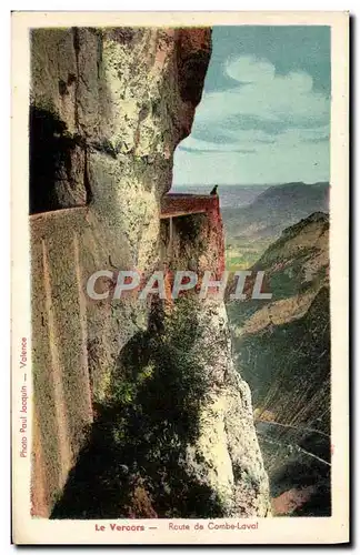 Cartes postales Le Vercors Route de Combe Laval