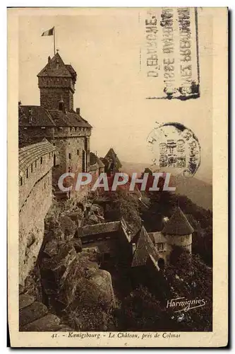 Ansichtskarte AK Koenigsbourg Le Chateau Pres de Colmar