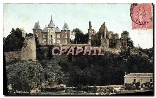 Cartes postales Bressuire Vue des Deux Sevres Chateau