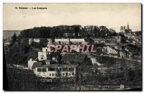 Cartes postales Semur Les Remparts