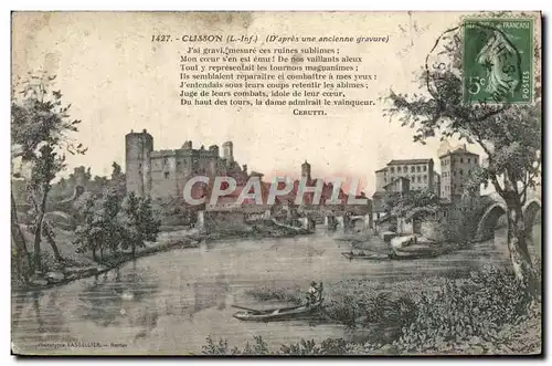 Cartes postales Clisson Chateau