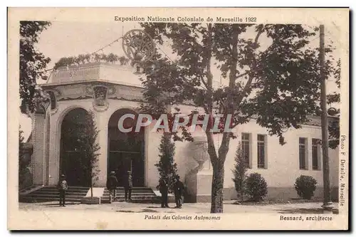 Ansichtskarte AK Marseille Exposition Nationale Coloniale de 1922 Palais des Colonies autonomes
