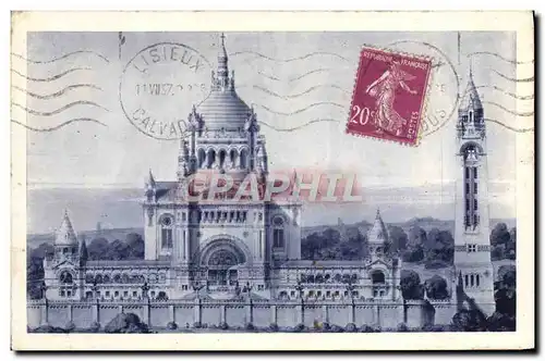 Cartes postales Basilique de Lisieux Vue generale du projet