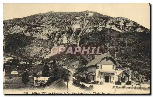 Cartes postales Lourdes Chemin de Fer Funiculaire du Pic Du Jer