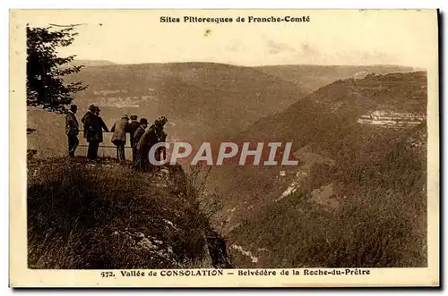 Ansichtskarte AK Vallee de Consolation Belvedere de la Roche du Pretre